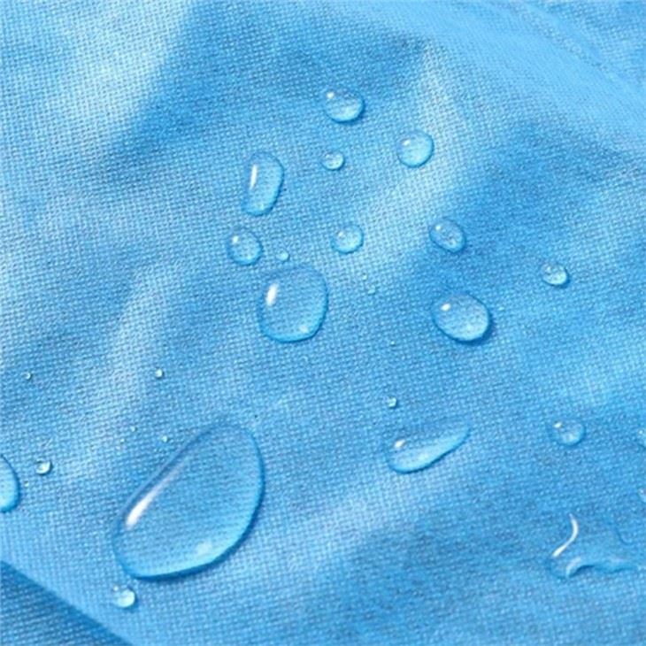 Customized PP Coated PE Polypropylene Waterproof Nonwoven Spunbond Medical Non-Woven Fabric For Disposable Protective Clothing/Isolation Gown